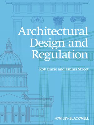 cover image of Architectural Design and Regulation
